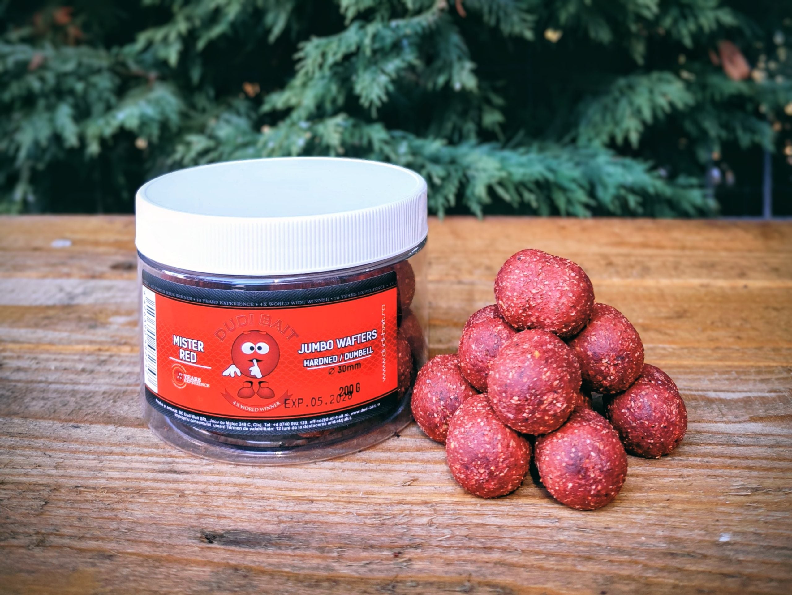 HookBait Mister Red Jumbo Wafters