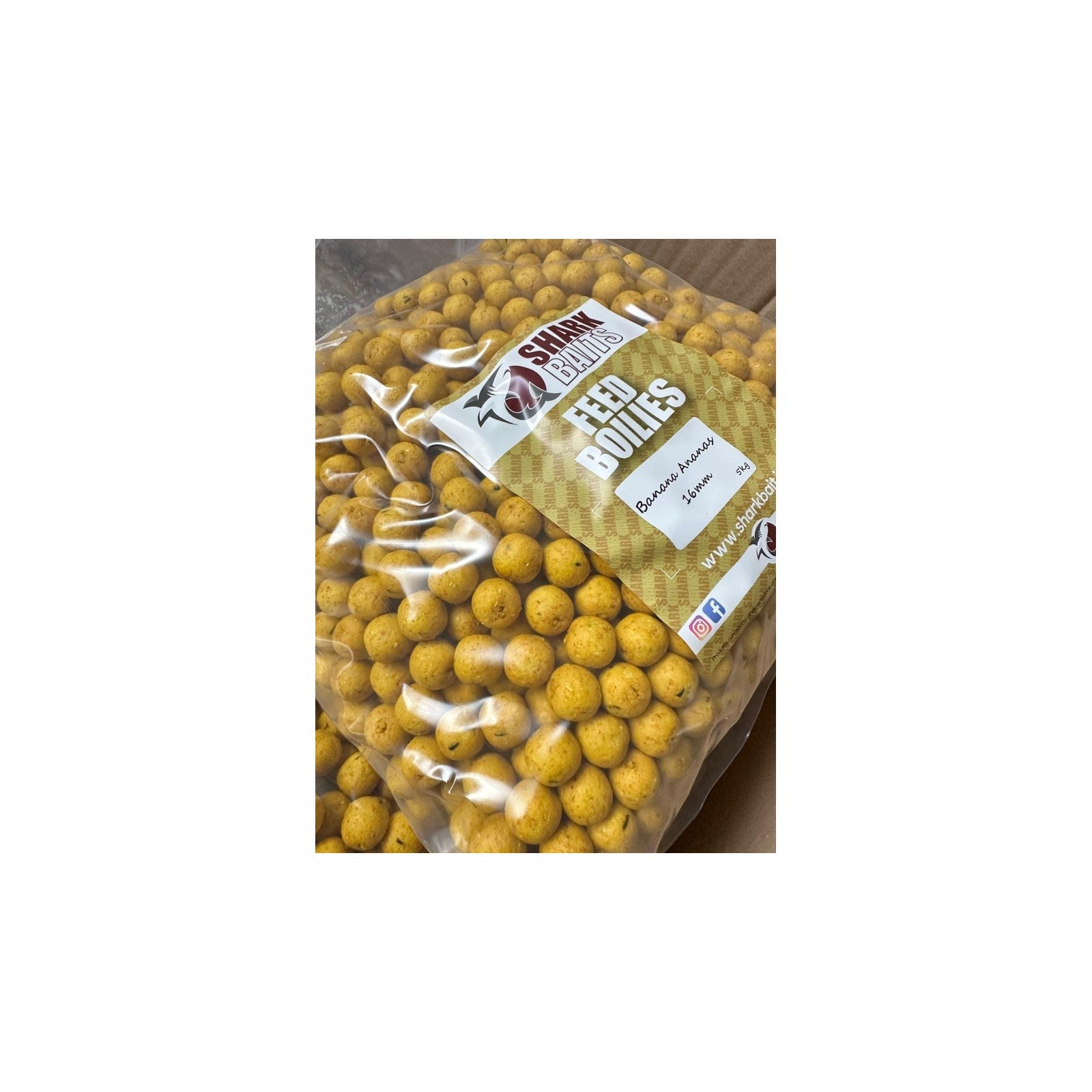 Shark Baits Feed Bait 16mm 5kg mulberry