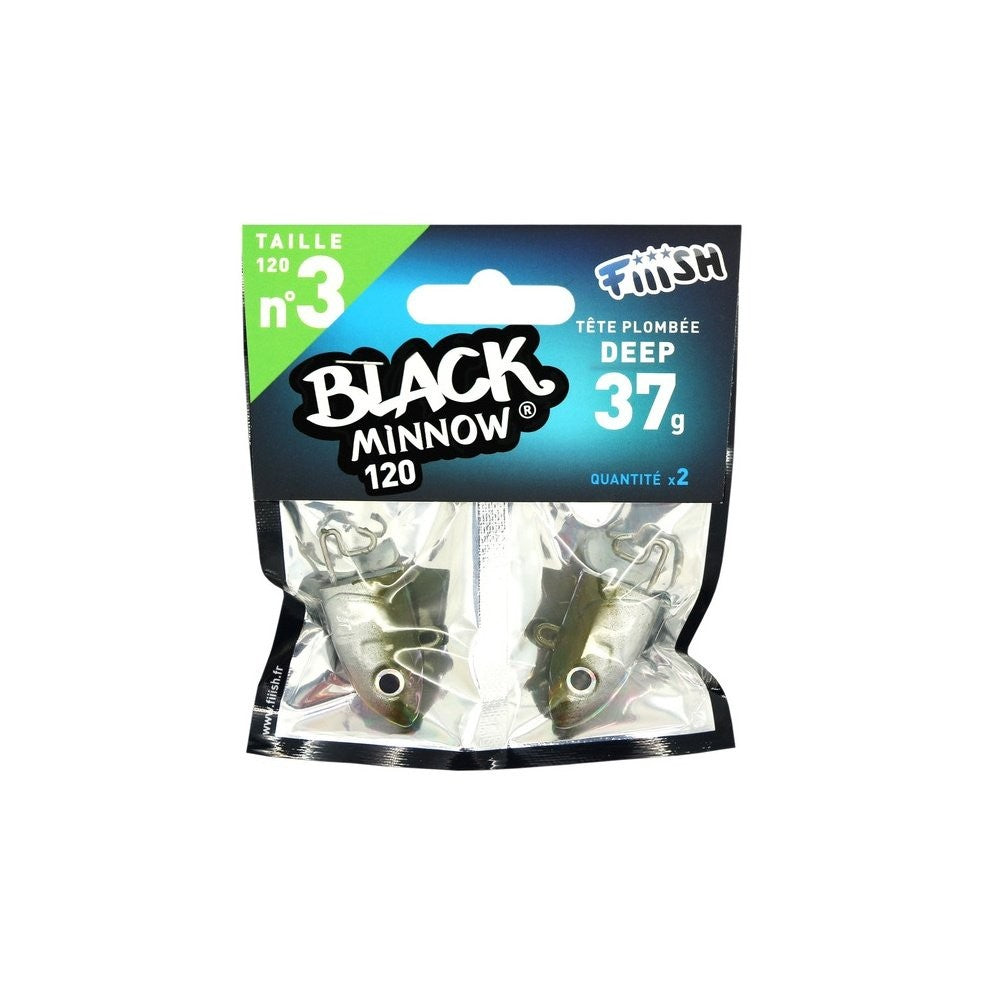BLACK MINNOW N°3 Fiiish Lead Deep 37Gr. khaki