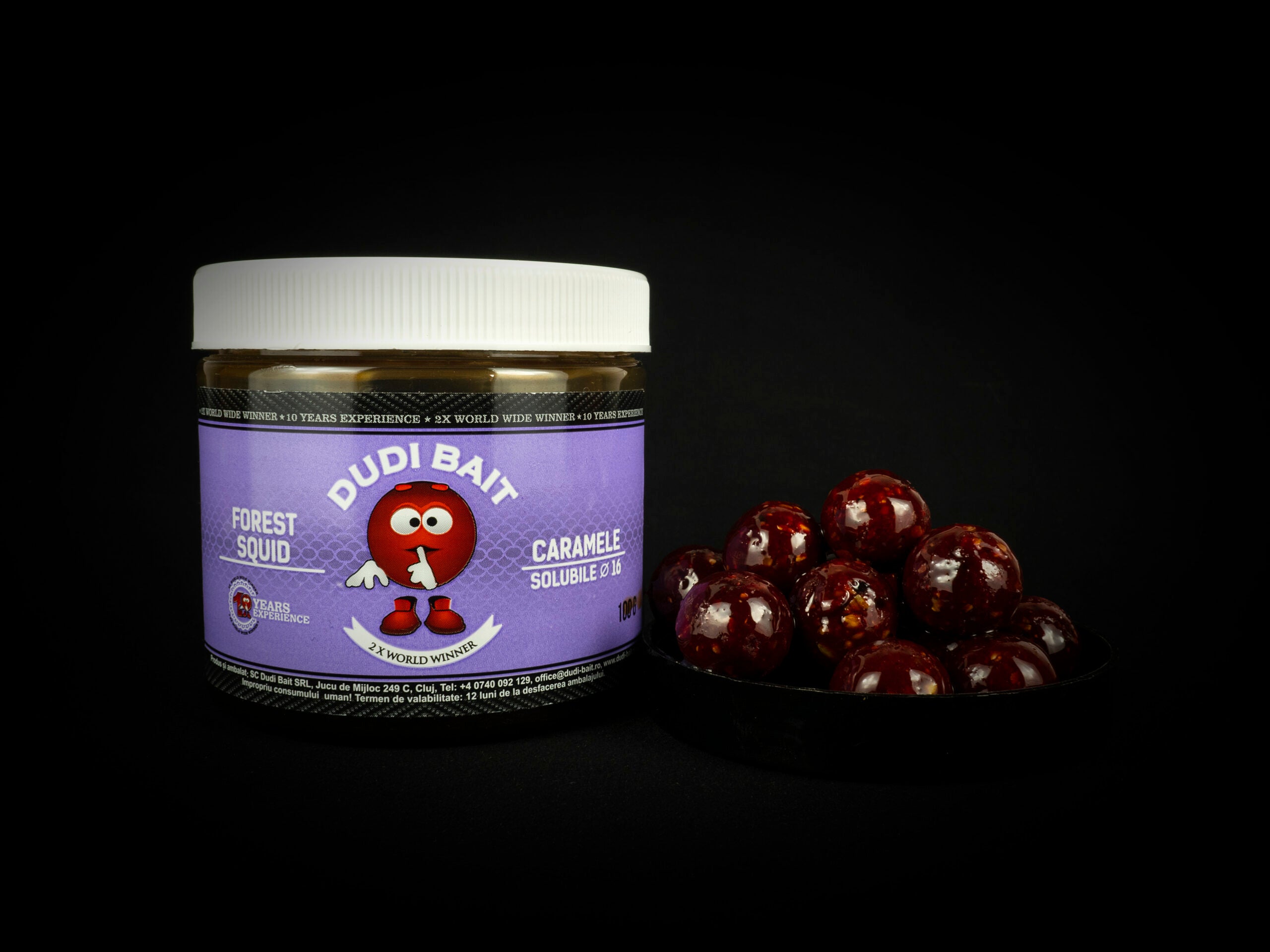 HookBaits Forest Squid "Boilies gluggate" hard 24mm