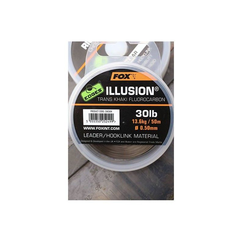 Fox Illusion Fluorocarbon 30lb 30m 0,50mm