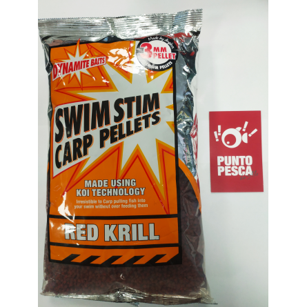 Carp Pellets Red Krill 3mm Dynamite Baits