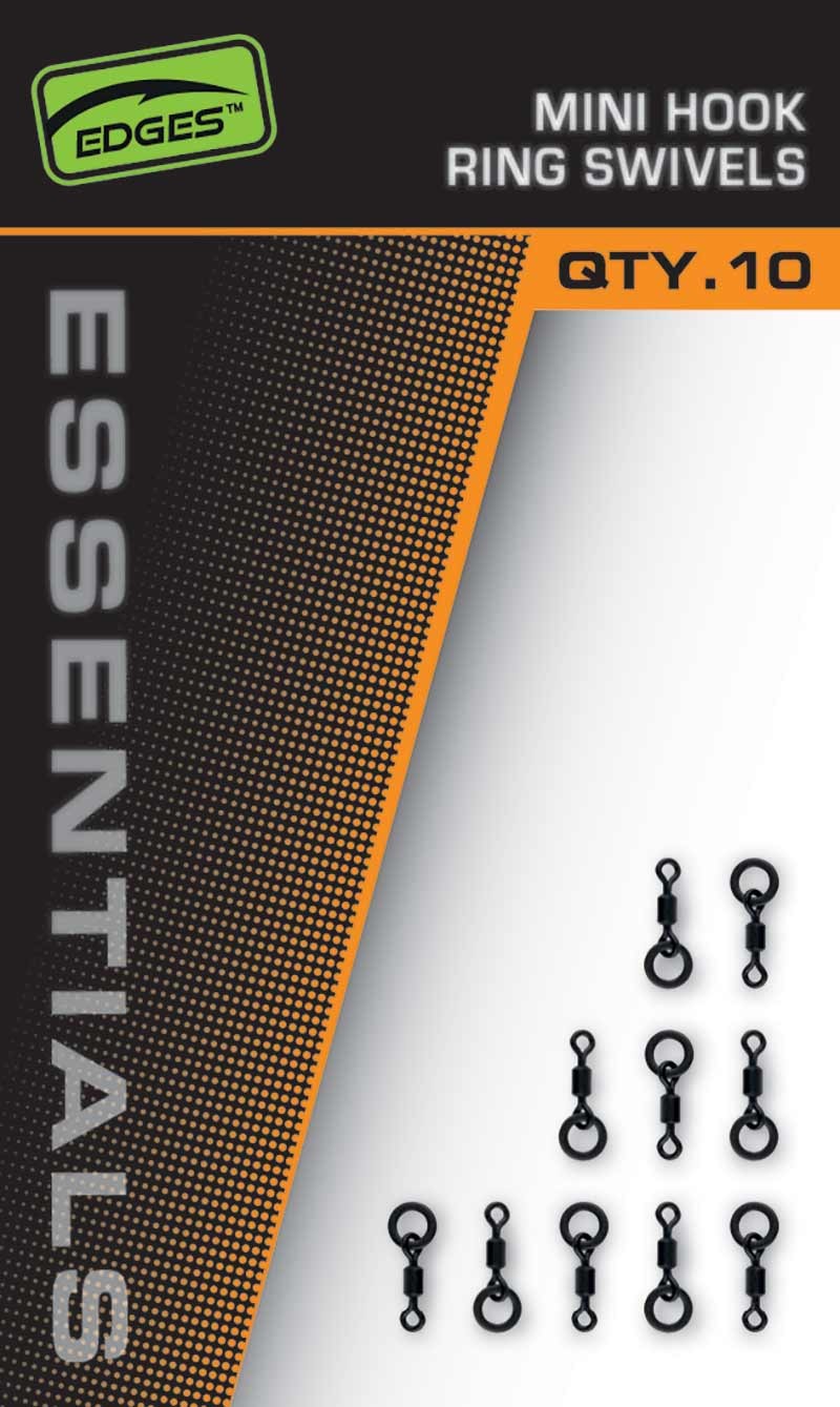 FOX EDGES™ ESSENTIALS MINI HOOK RING SWIVELS