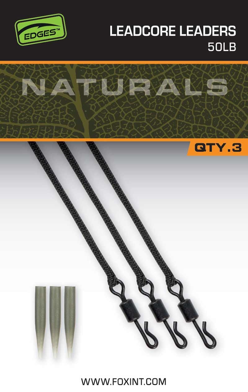 FOX EDGES™ NATURALS LEADCORE LEADERS