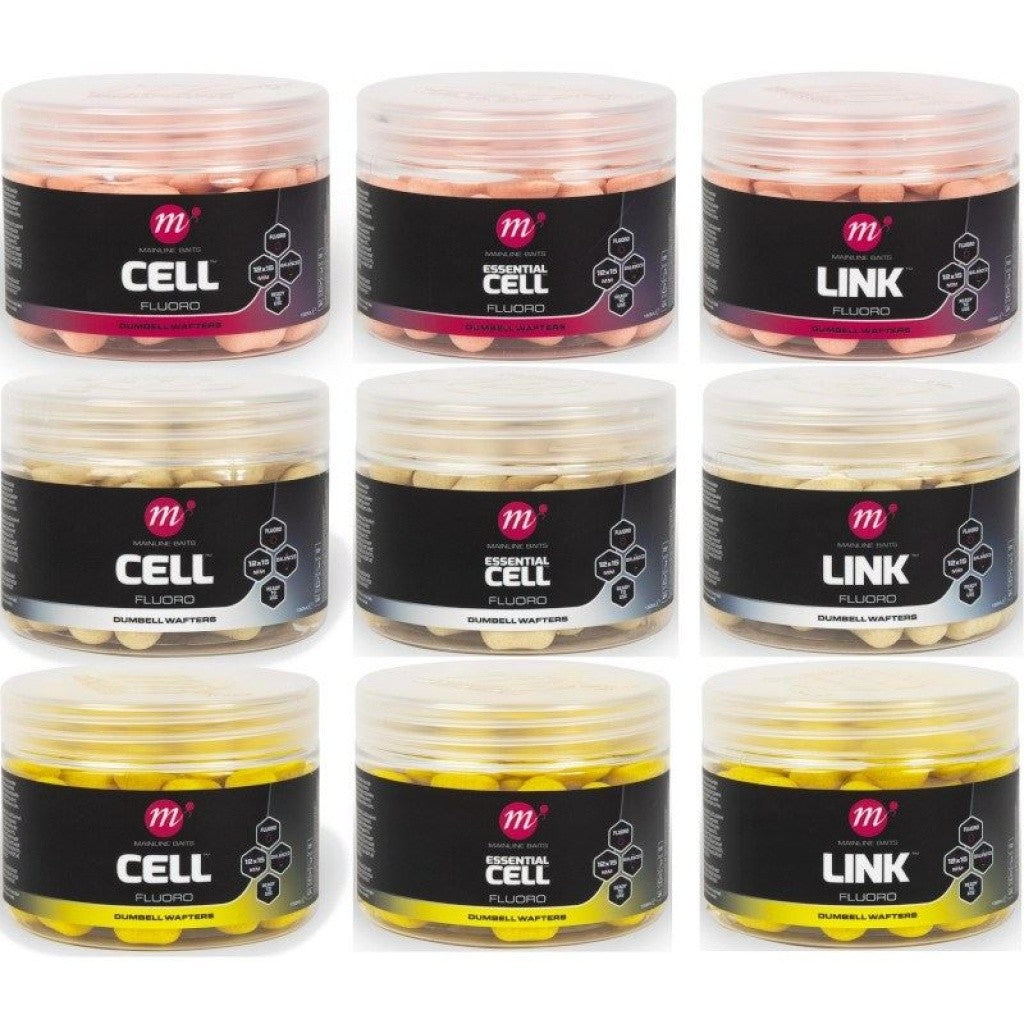 Boilies Cell Fluoro Wafters - 15 mm