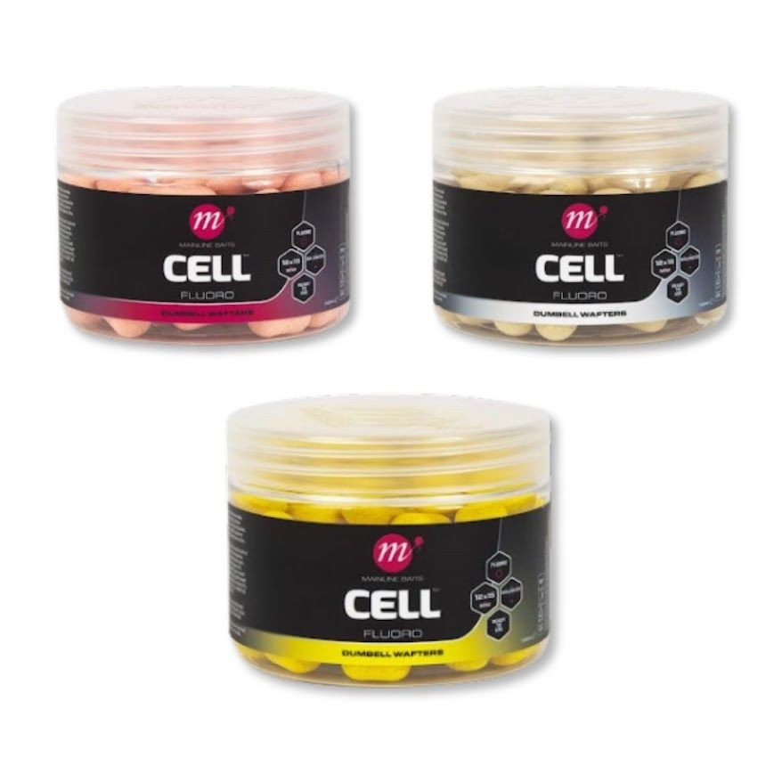Boilies Link Fluoro Dumbell Wafters - 15x12 mm