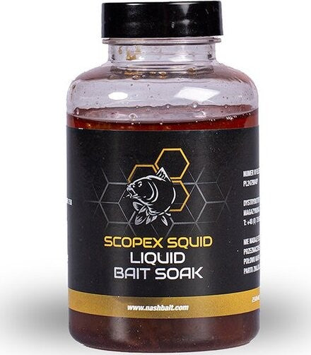 NASH SCOPEX SQUID LIQUID BAIT SOAK