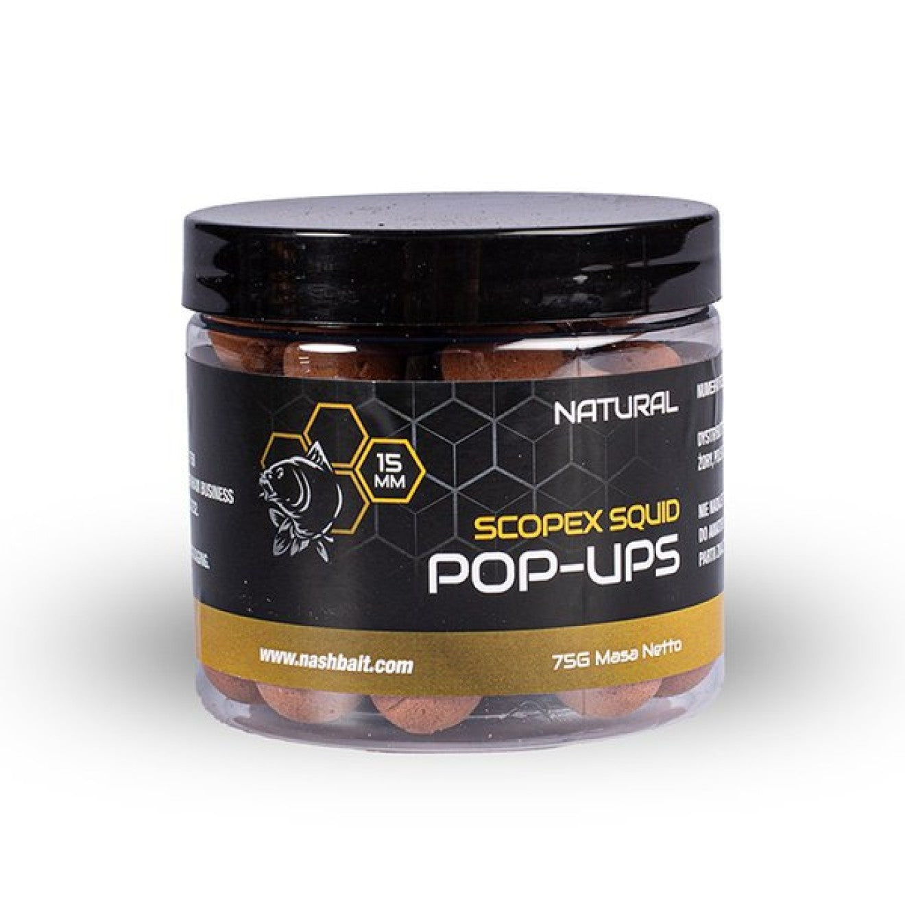 NASH SCOPEX SQUID POP UPS NATURAL