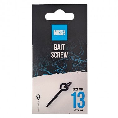 Bait screw Nash 13mm (10 pz.)