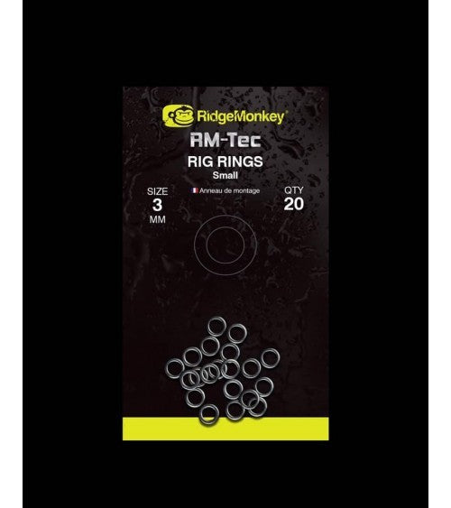 RIG RINGS SMALL RIDGEMONKEY 3mm