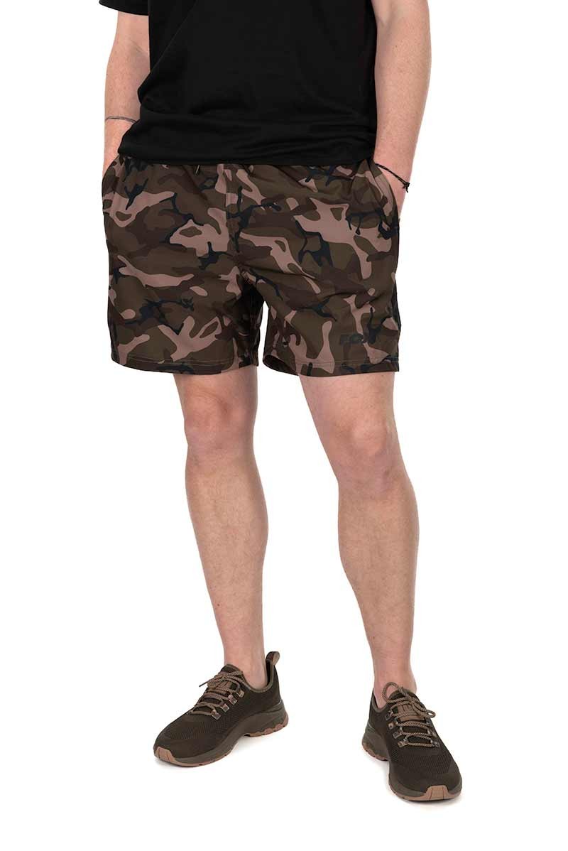 FOX CAMO/BLACK SWIM SHORTS (COSTUME)