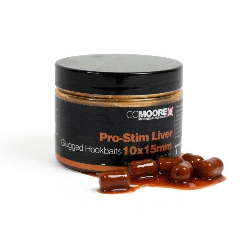 PRO-STIM LIVER GLUGGED HOOKBAITS