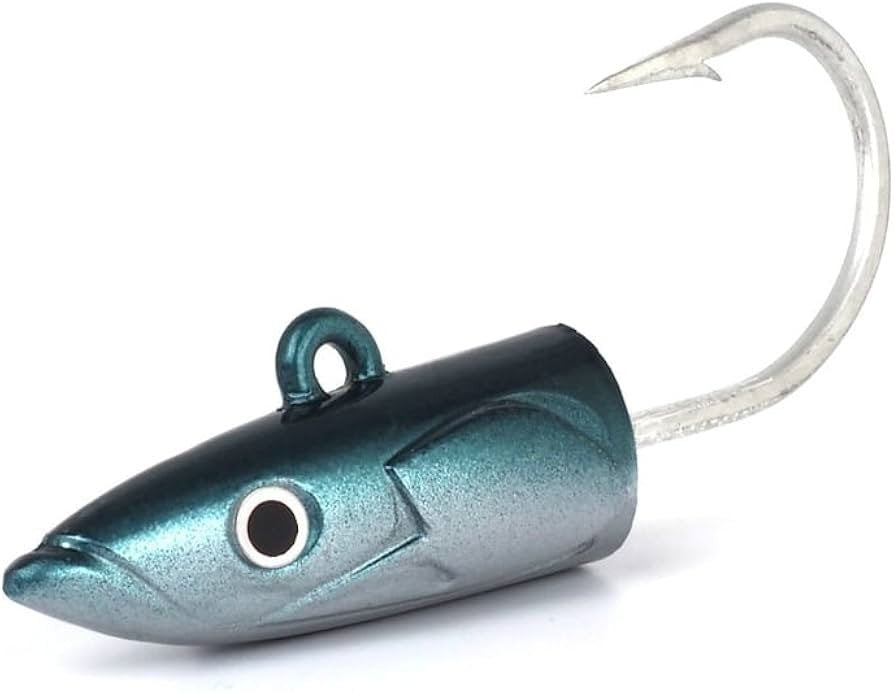 JIG HEAD FIIISH CRAZY SAND EEL X-STRONG 220 70G - PEARL BLUE