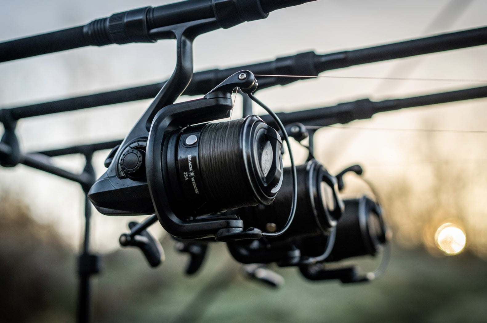 Mulinello Daiwa Black Widow  25 A