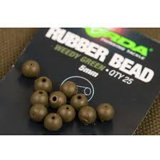 Korda Rubber Bead  Qty25 5mm