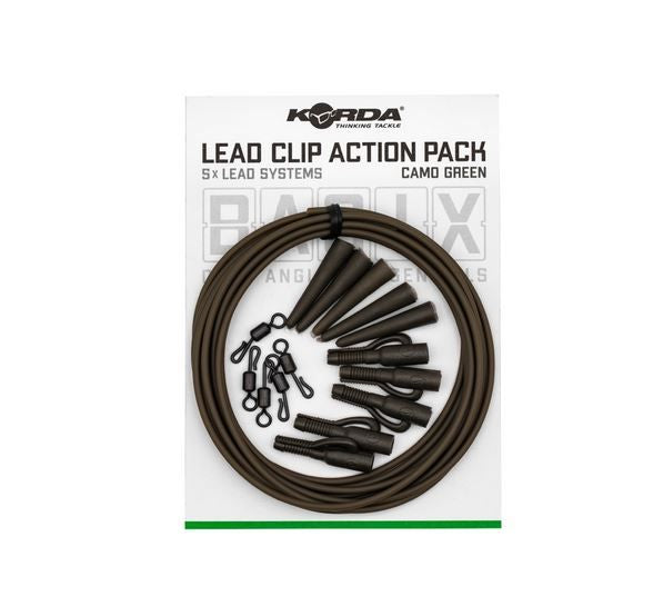 Korda Basix lead clip action pack