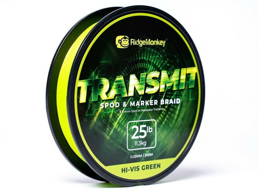 Treccia Ridgemonkey Transmit Spod E Marker Braid 25lb 300mt