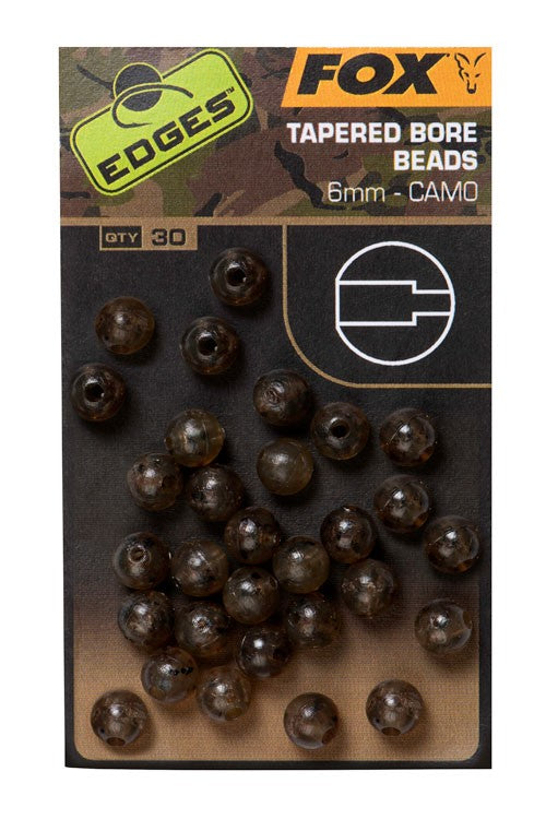 FOX EDGES™ CAMO TAPERED BORE BEAD - 6MM
