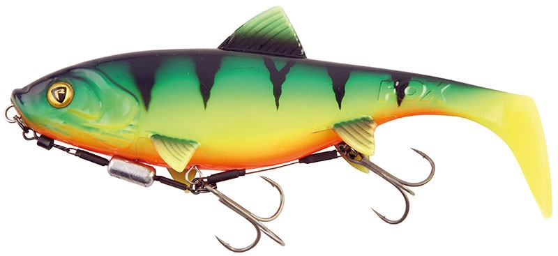 Fox Rage Replicant 18cm 7" Shallow 65G Uv Firetiger