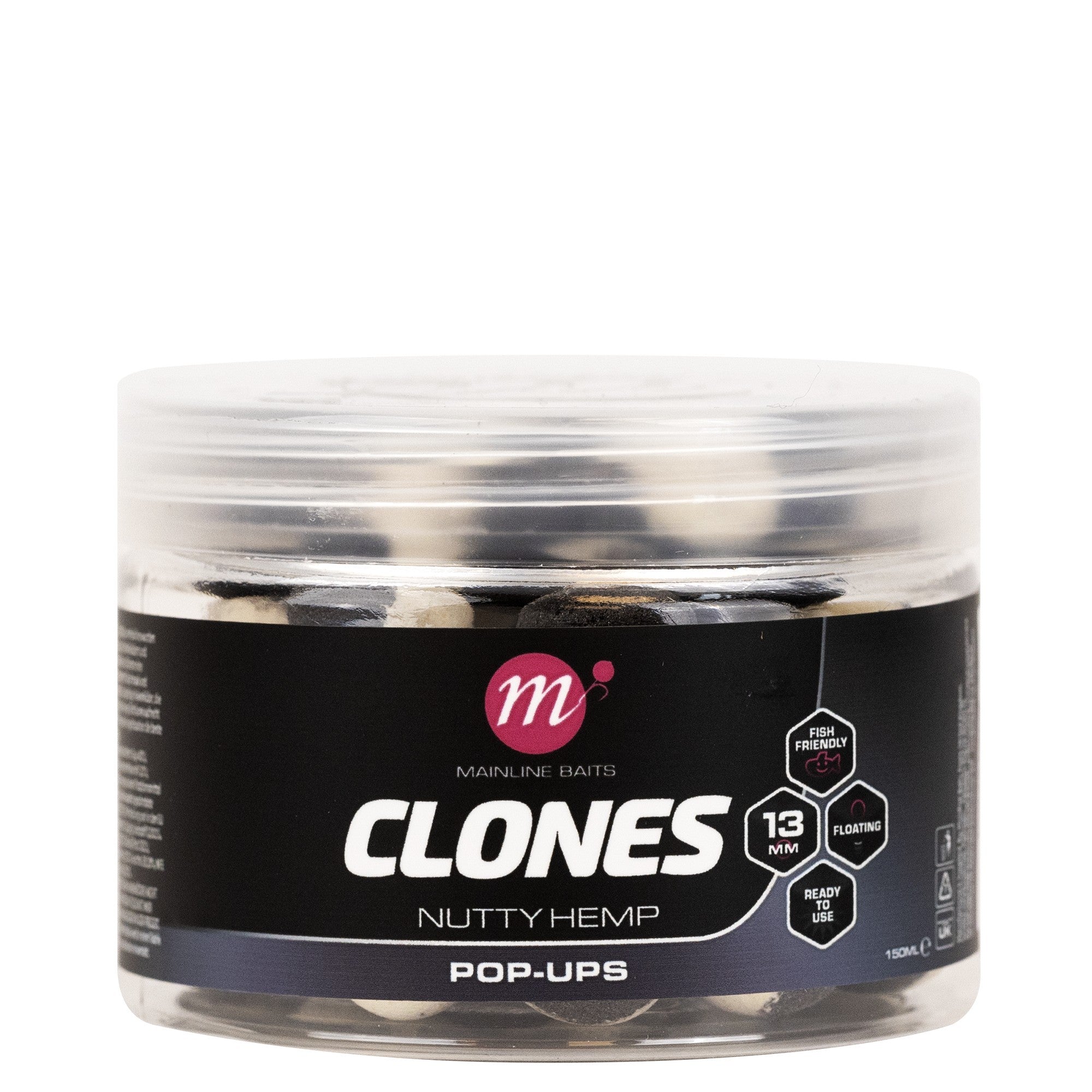 Pop Up Mainline Pop Ups Clones 13 mm Nutty Hemp