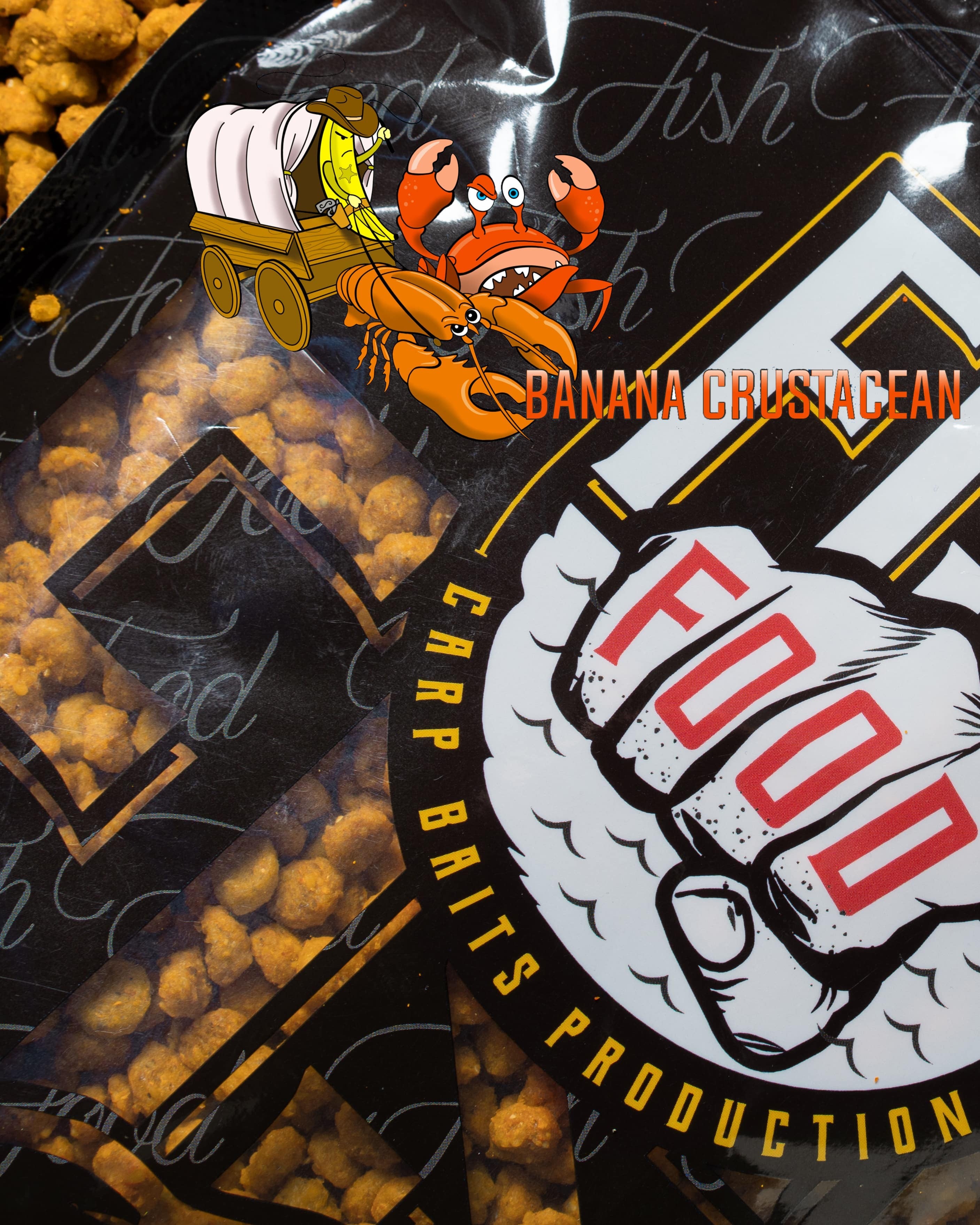 Pellet al Mais Fishfood Banana Crustacean 2kg