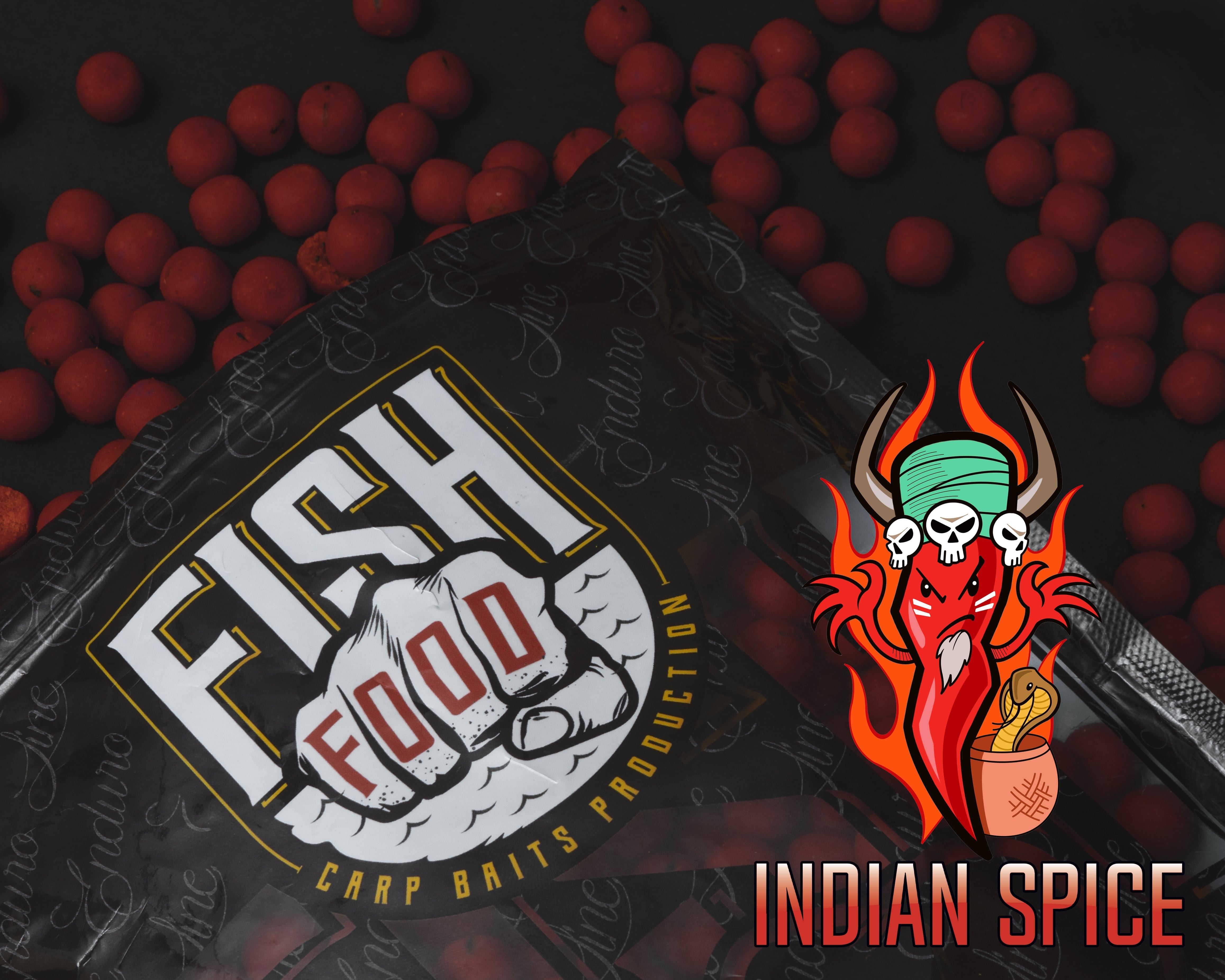 Boilies Fishfood Indian Spice 1kg