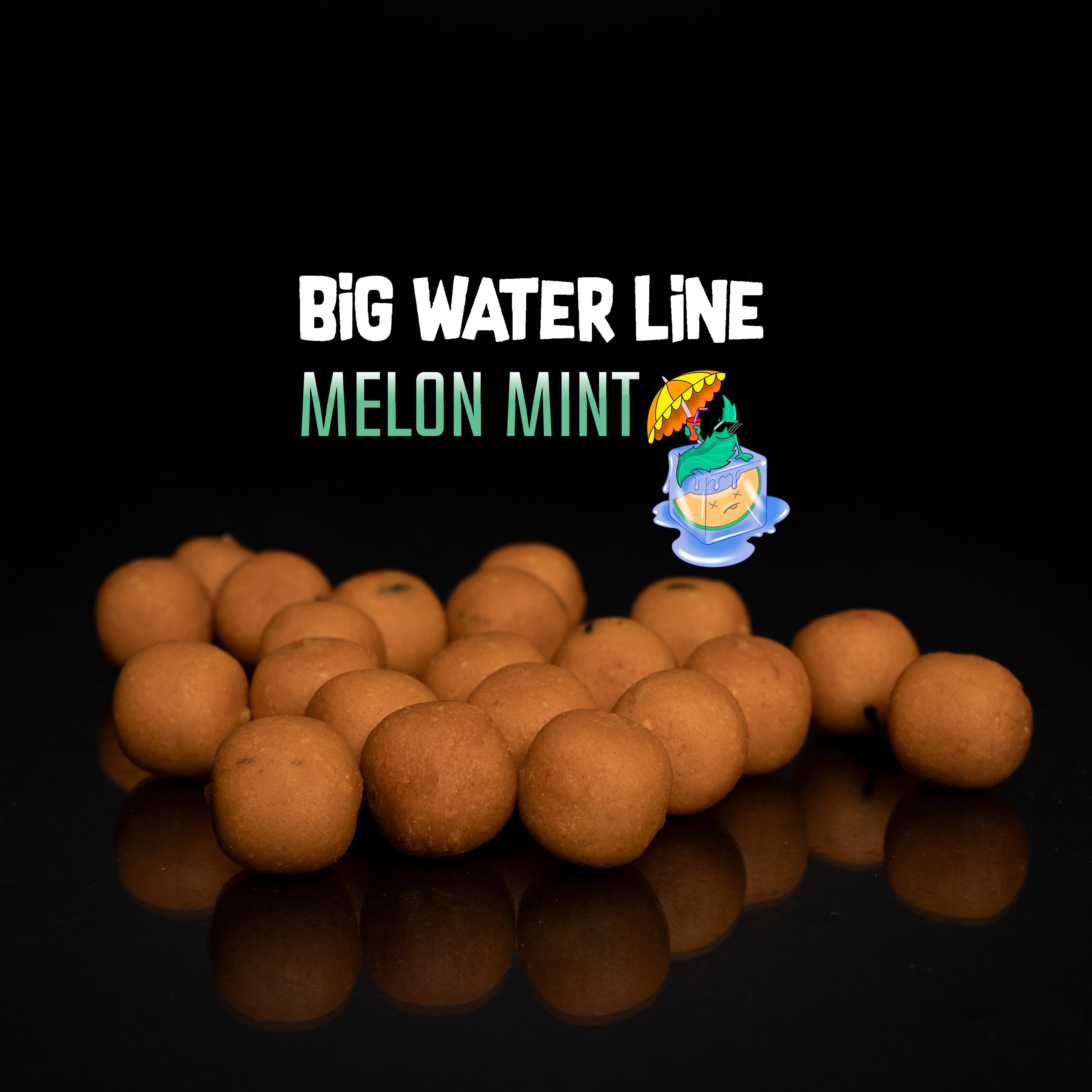 Boilies Fishfood Melon Mint Big Water 20mm 5kg