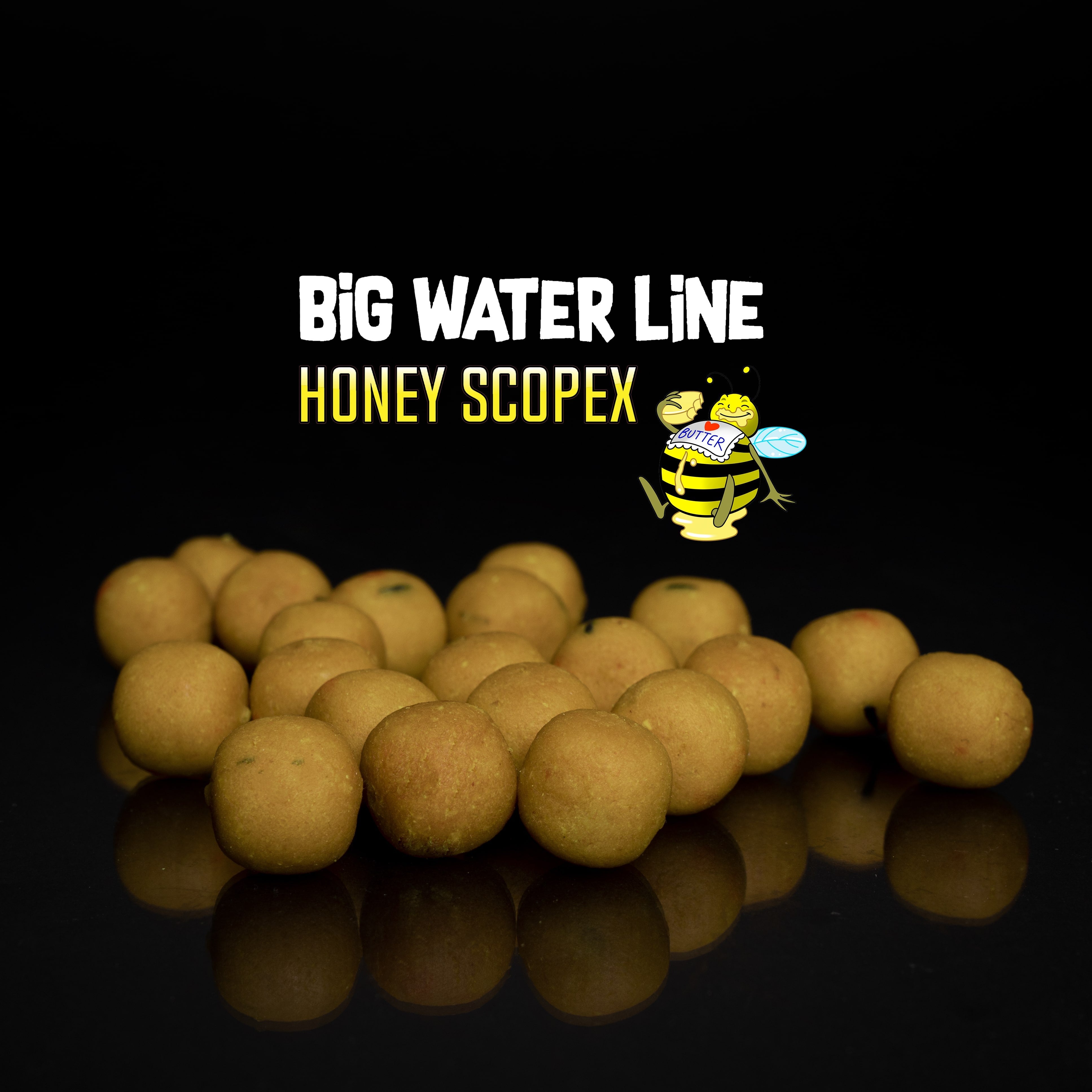 Boilies Fishfood Honey Scopex Big Water 20mm 5kg