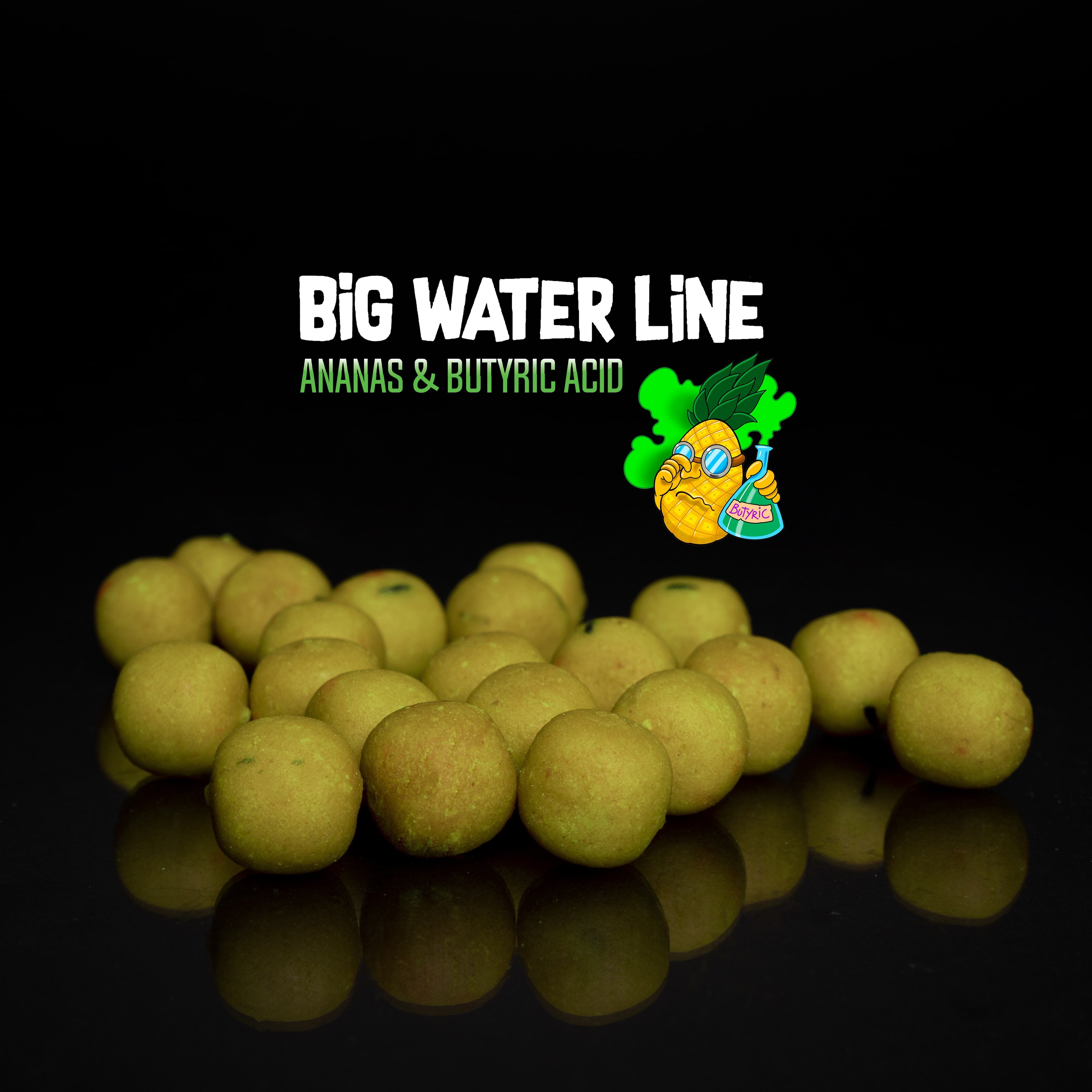 Boilies Fishfood Ananas & Butyric Acid Big Water 20mm 5kg