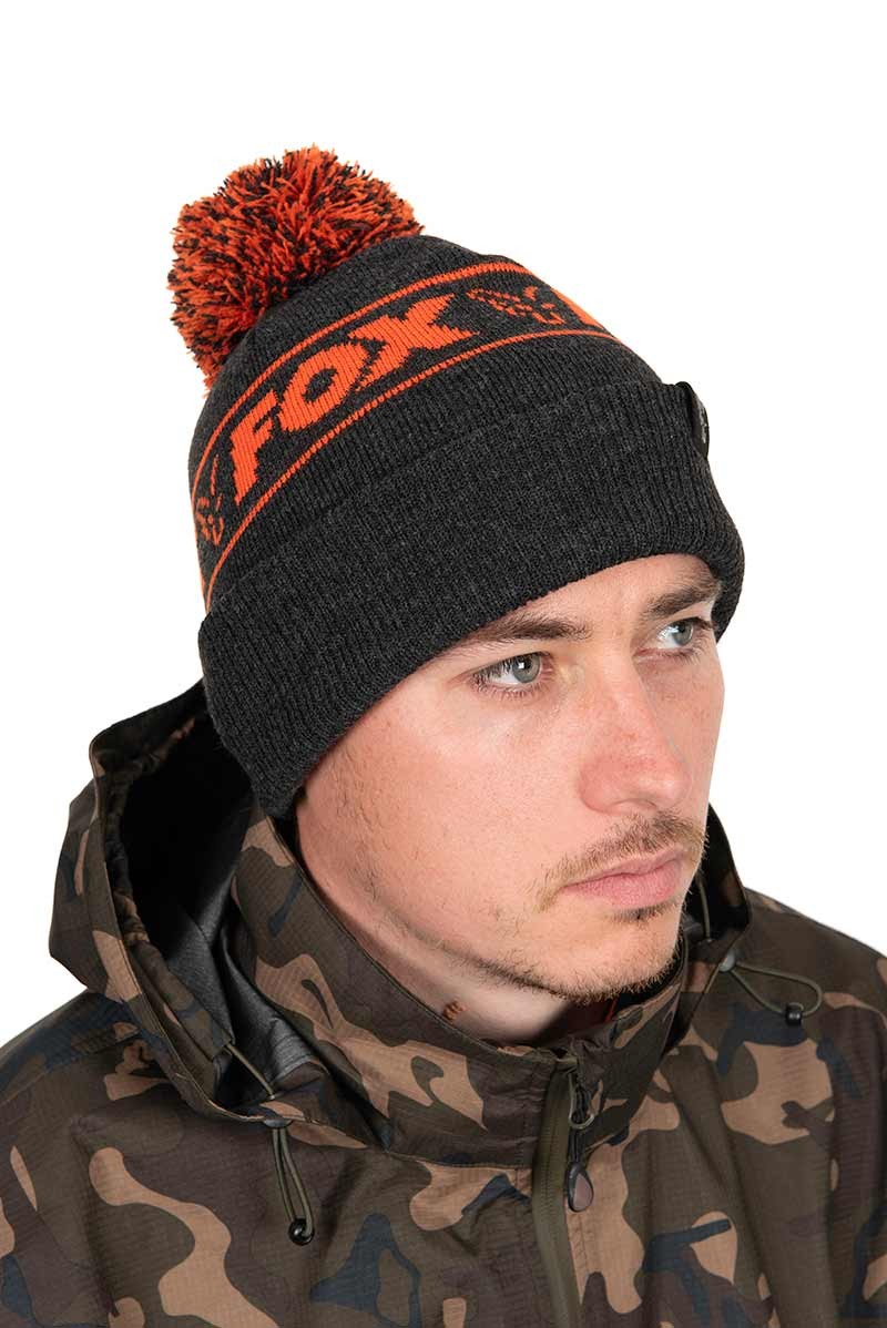 FOX COLLECTION BOBBLE - BLACK & ORANGE