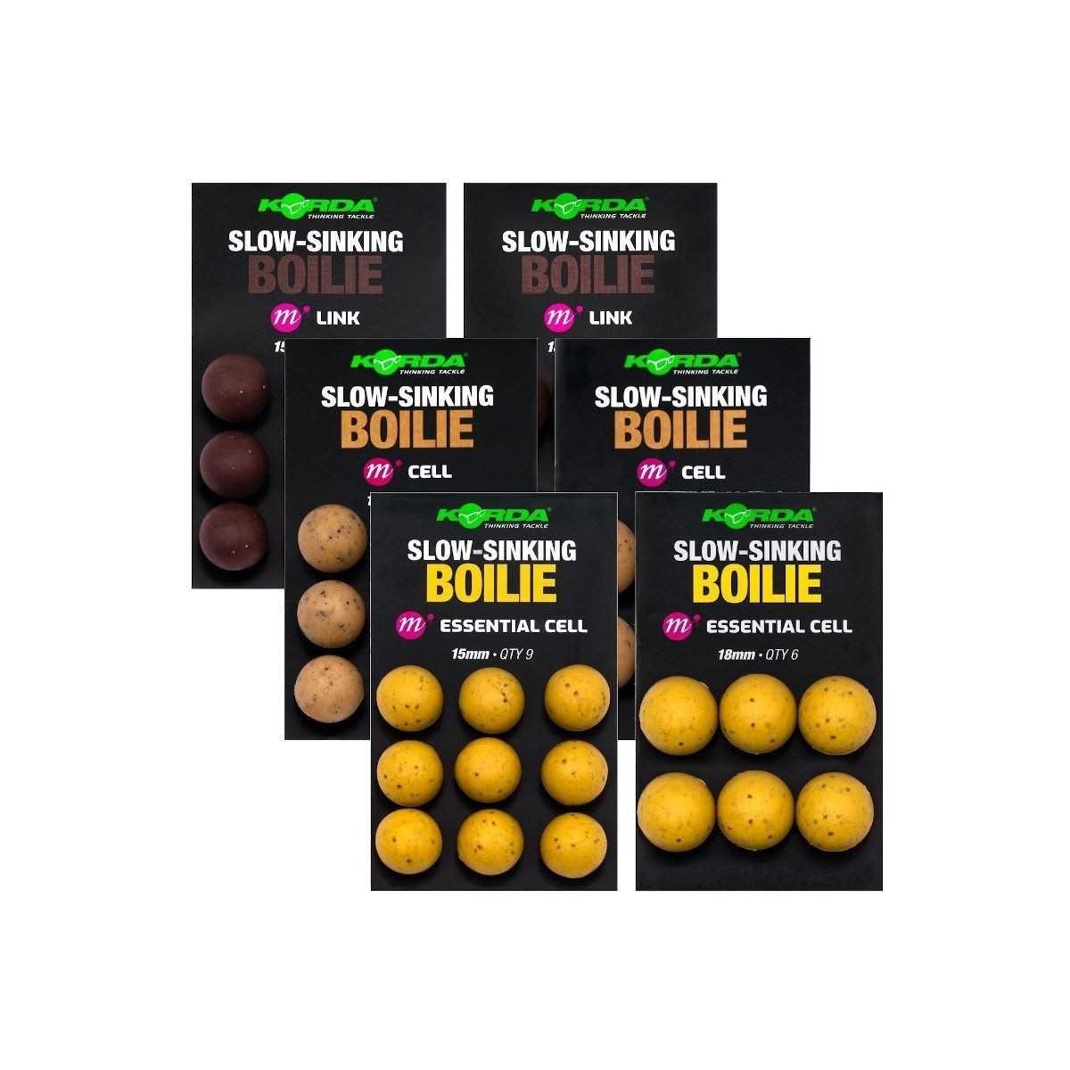 Boilies Finta Korda Slow Sinking 15mm