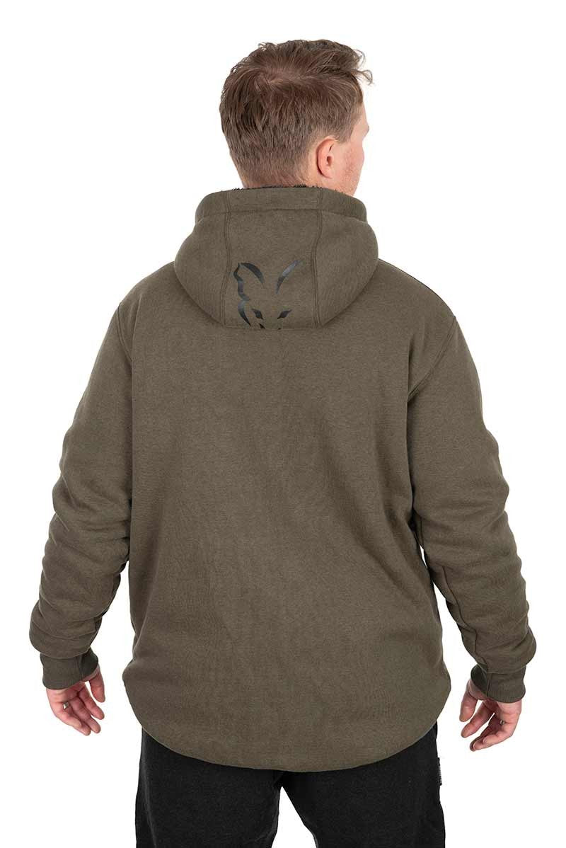 FOX COLLECTION SHERPA JACKET GREEN & BLACK(VERDE E NERO)