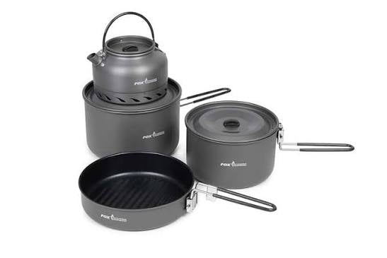 4pc DELUXE COOKSET FOX set cucina