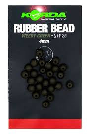 PERLINA IN GOMMA KORDA 4 mm RUBBER BEAD