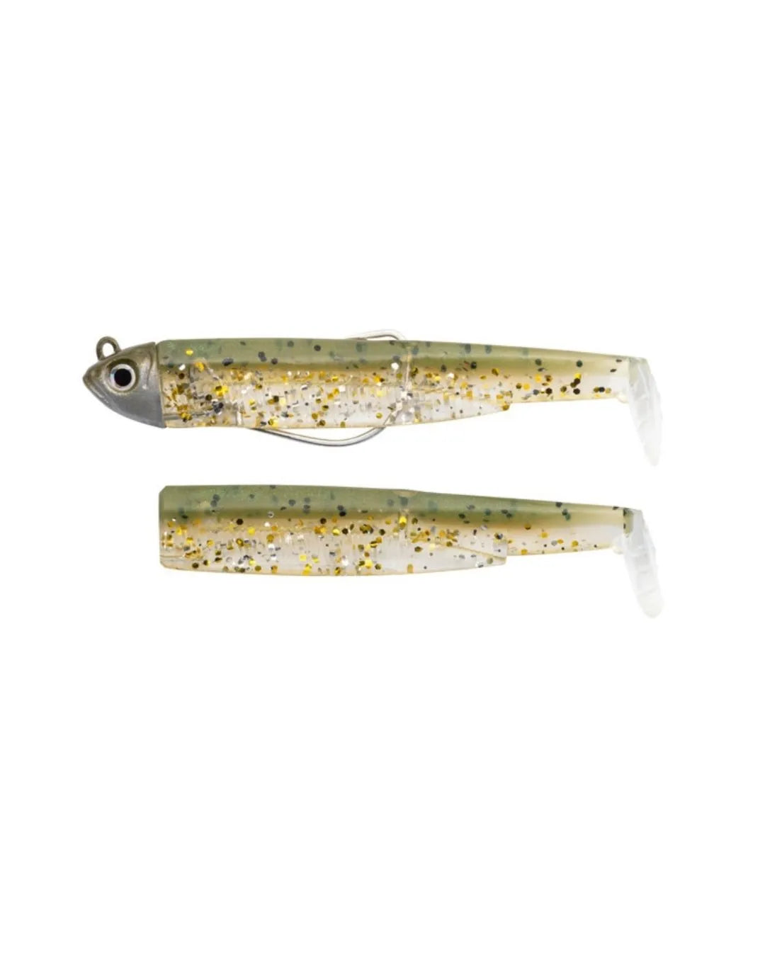 COMBO FIIISH BLACK MINNOW 105 N° 2.5 SHORE col. khaki glitter